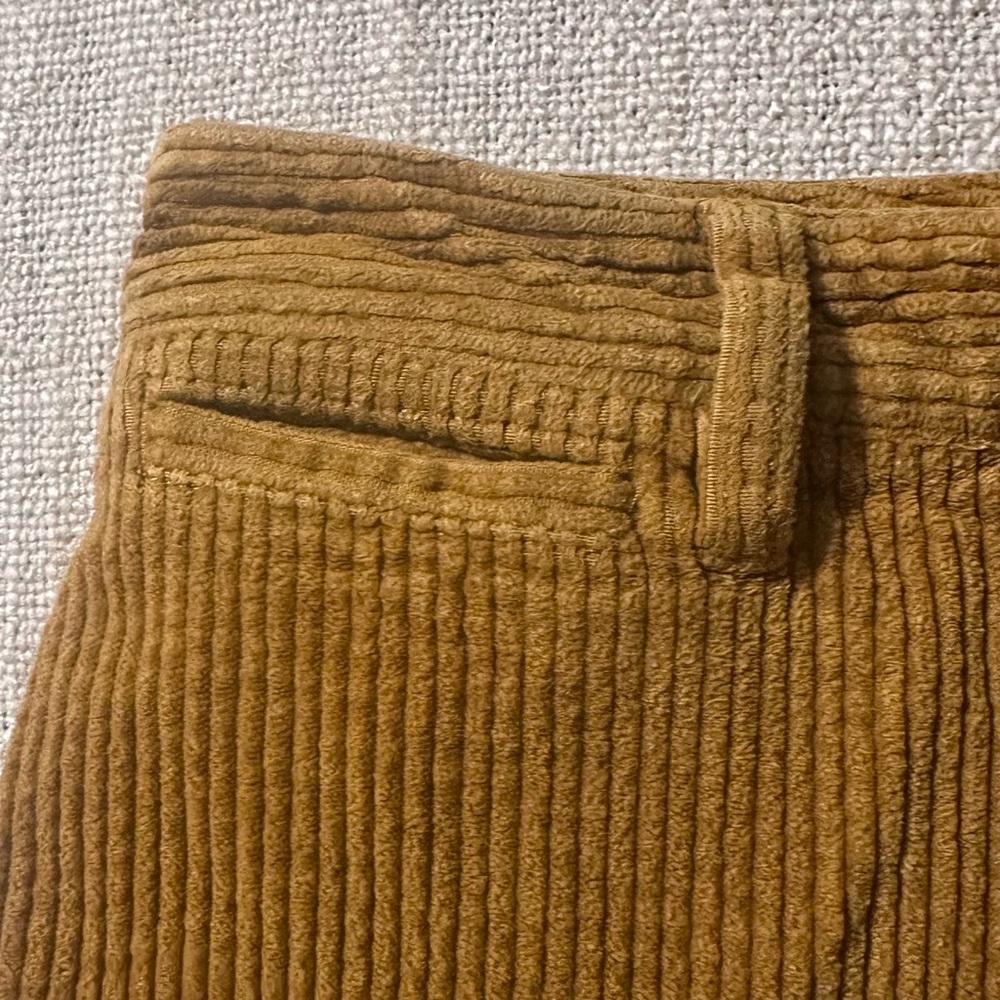 MADEWELL Slim Emmett Wide-Leg Crop Pant Corduroy Academia Old Money Preppy Wm 23 - Picture 6 of 16